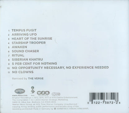 Yes – Remixes Music CD