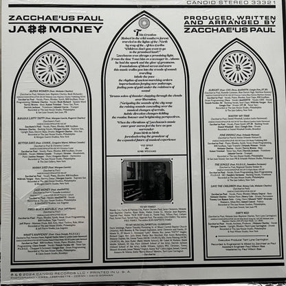 Zacchae'us Paul – Jazz Money (LP Vinyl) Vinyl Record