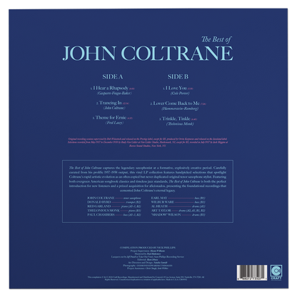 The Best Of John Coltrane (LP) Vinyl Record