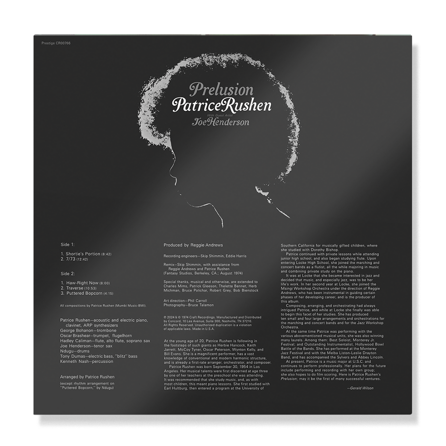 Patrice Rushen - Prelusion (Jazz Dispensary Top Shelf Series) 180g LP Vinyl Record