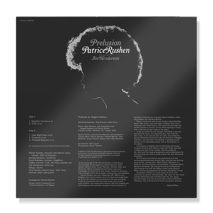 Patrice Rushen - Prelusion (Jazz Dispensary Top Shelf Series) 180g LP Vinyl Record