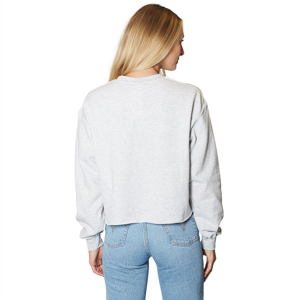 Quinnipiac Gray Womens Crewneck Officially Licensed