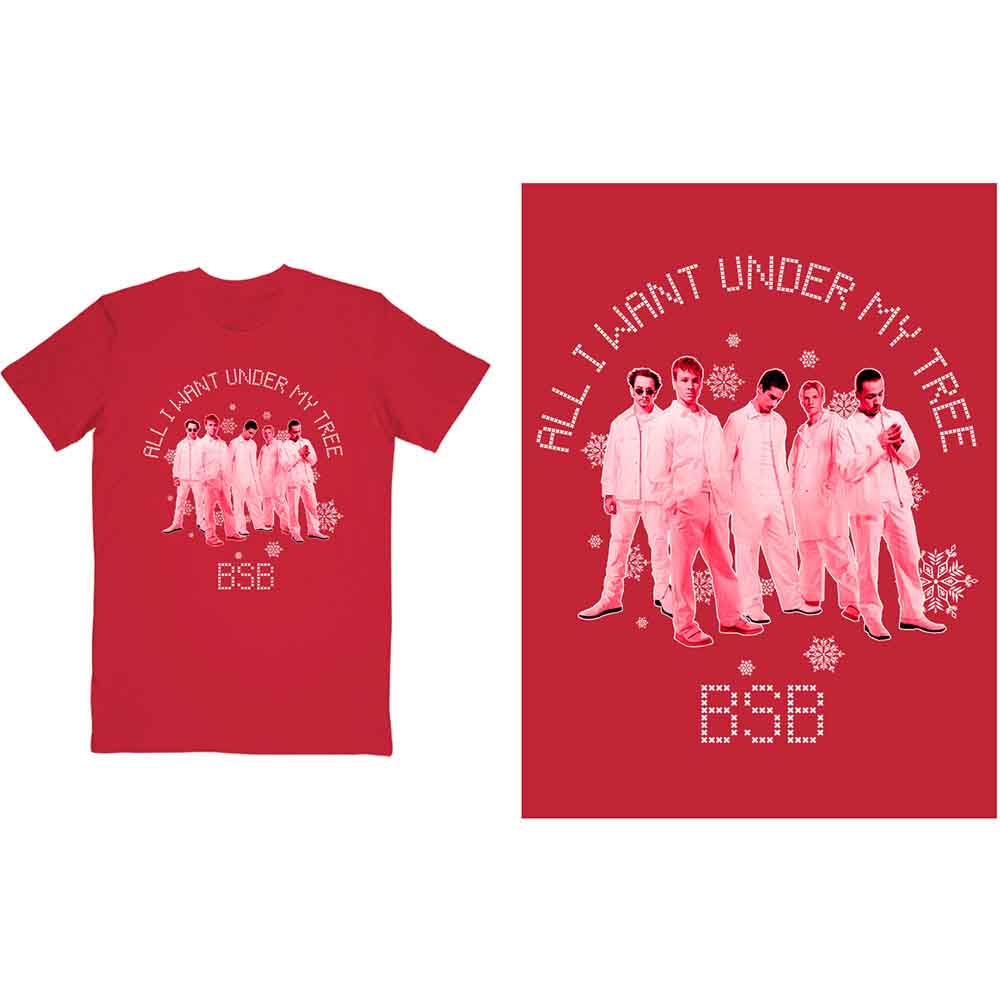 Backstreet Boys All I Want Xmas [T-Shirt] Officially Licensed