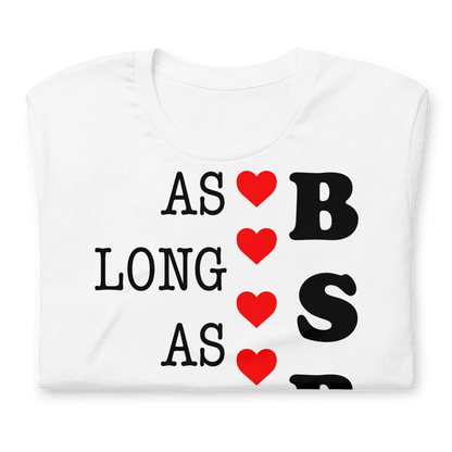Backstreet Boys As Long as You Love Me Officially Licensed Mens T Shirt White