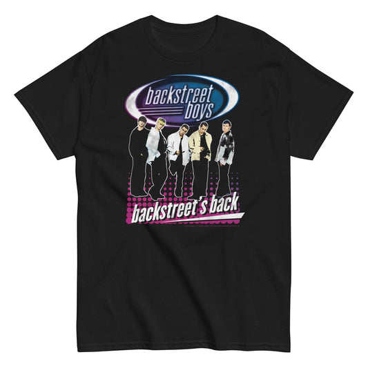 Backstreet Boys Back Dot Logo Mens T Shirt Black