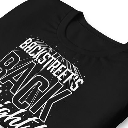 Backstreet Boys Backstreet's Back Officially Licensed Mens T Shirt Black