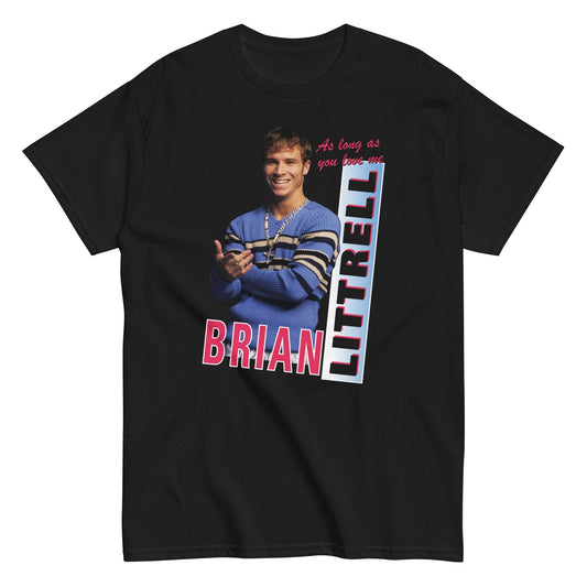 Backstreet Boys Brian Littrell Mens T Shirt Black