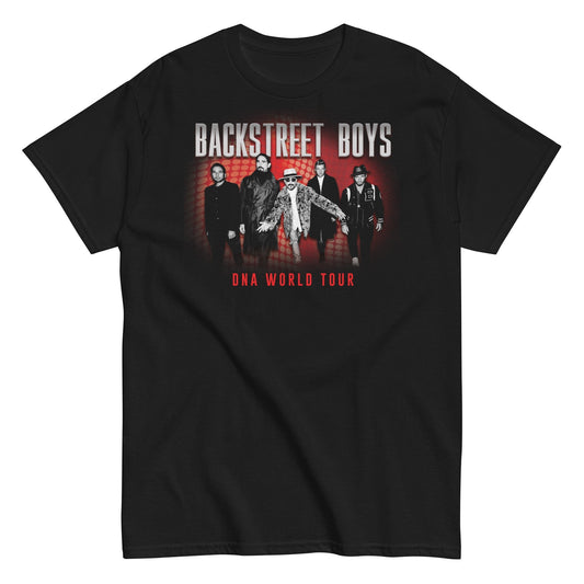 Backstreet Boys DNA World Tour Mens T Shirt Black