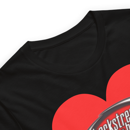 Backstreet Boys Heart Officially Licensed Mens T Shirt Black