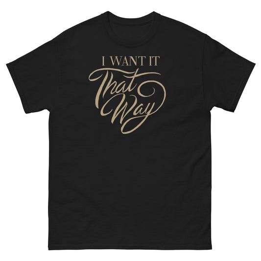 Backstreet Boys I Want it That Way Mens T Shirt Black