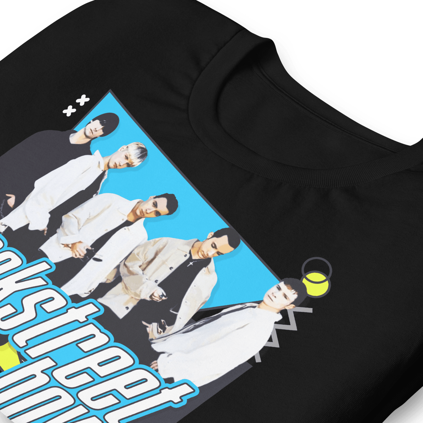 Backstreet Boys Jamming Officially Licensed Mens T Shirt Black