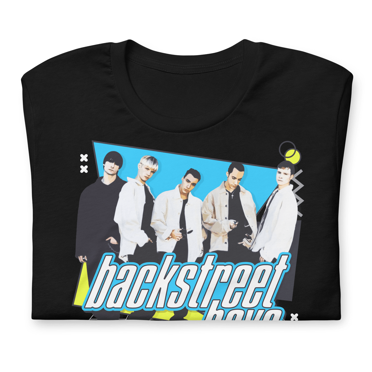 Backstreet Boys Jamming Officially Licensed Mens T Shirt Black
