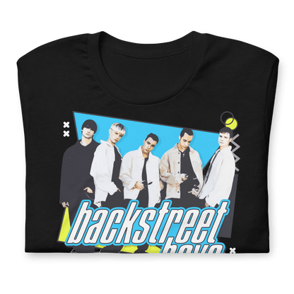 Backstreet Boys Jamming Officially Licensed Mens T Shirt Black
