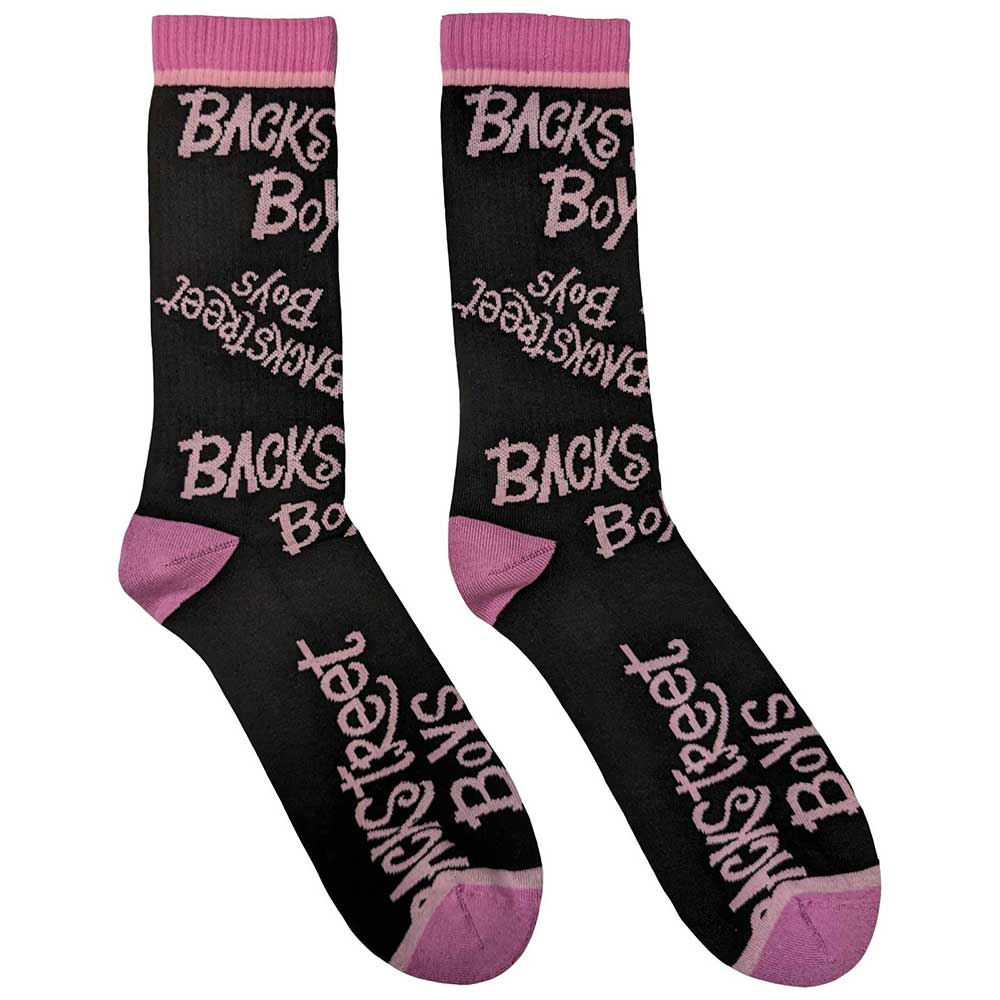 Backstreet Boys Logo Repeat [Socks]