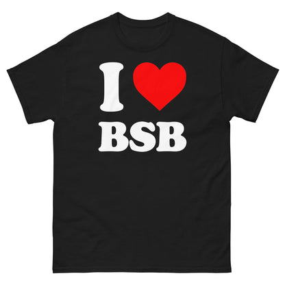 Backstreet Boys Love BSB Officially Licensed Mens T Shirt Black