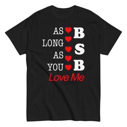 Backstreet Boys Love Me Officially Licensed Mens T Shirt Black