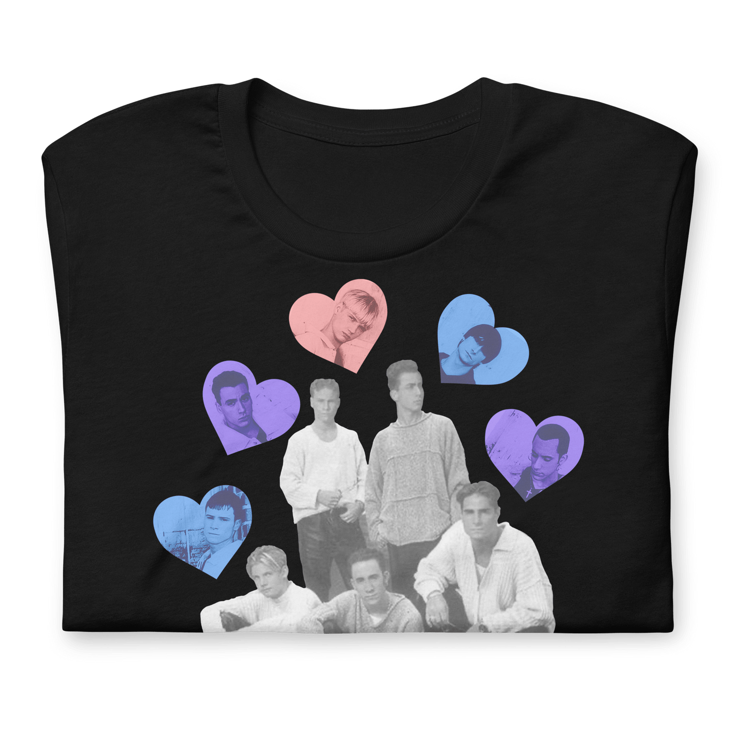 Backstreet Boys Never Break Your Heart T Shirt Black