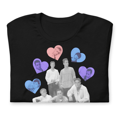 Backstreet Boys Never Break Your Heart T Shirt Black