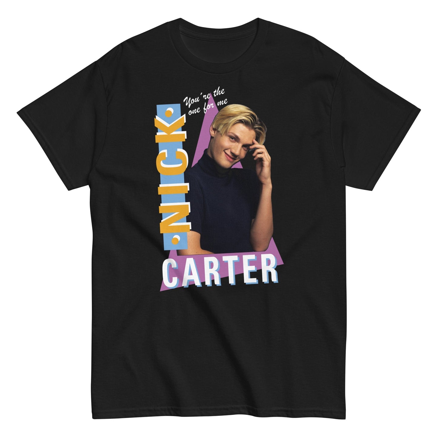 Backstreet Boys Nick Carter Mens T Shirt Black