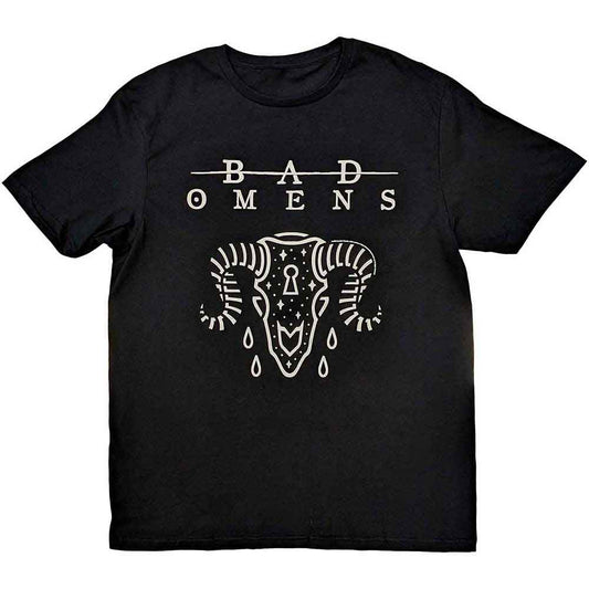 Bad Omens Ram Skull [T-Shirt] Officially Licensed