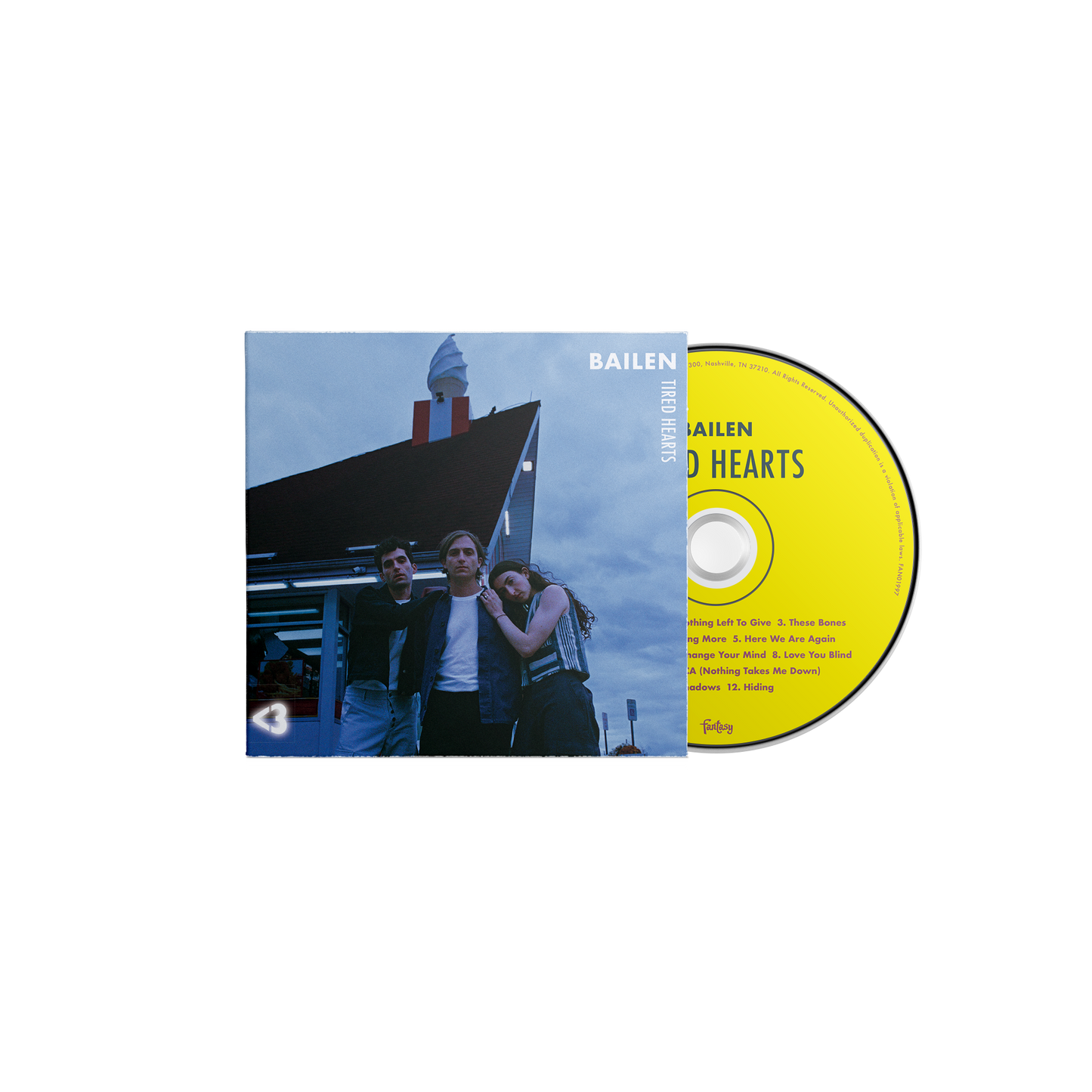 Bailen - Tired Hearts - Music CD