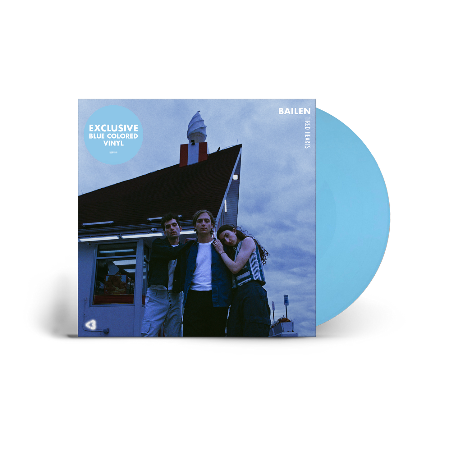 Bailen - Tired Hearts - Baby Blue Vinyl Record