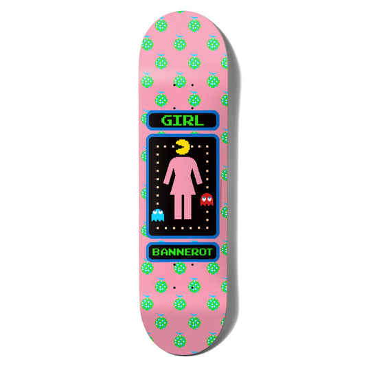 Girl Bannerot Pac-Man Skateboard Deck - 8.25ƒ??