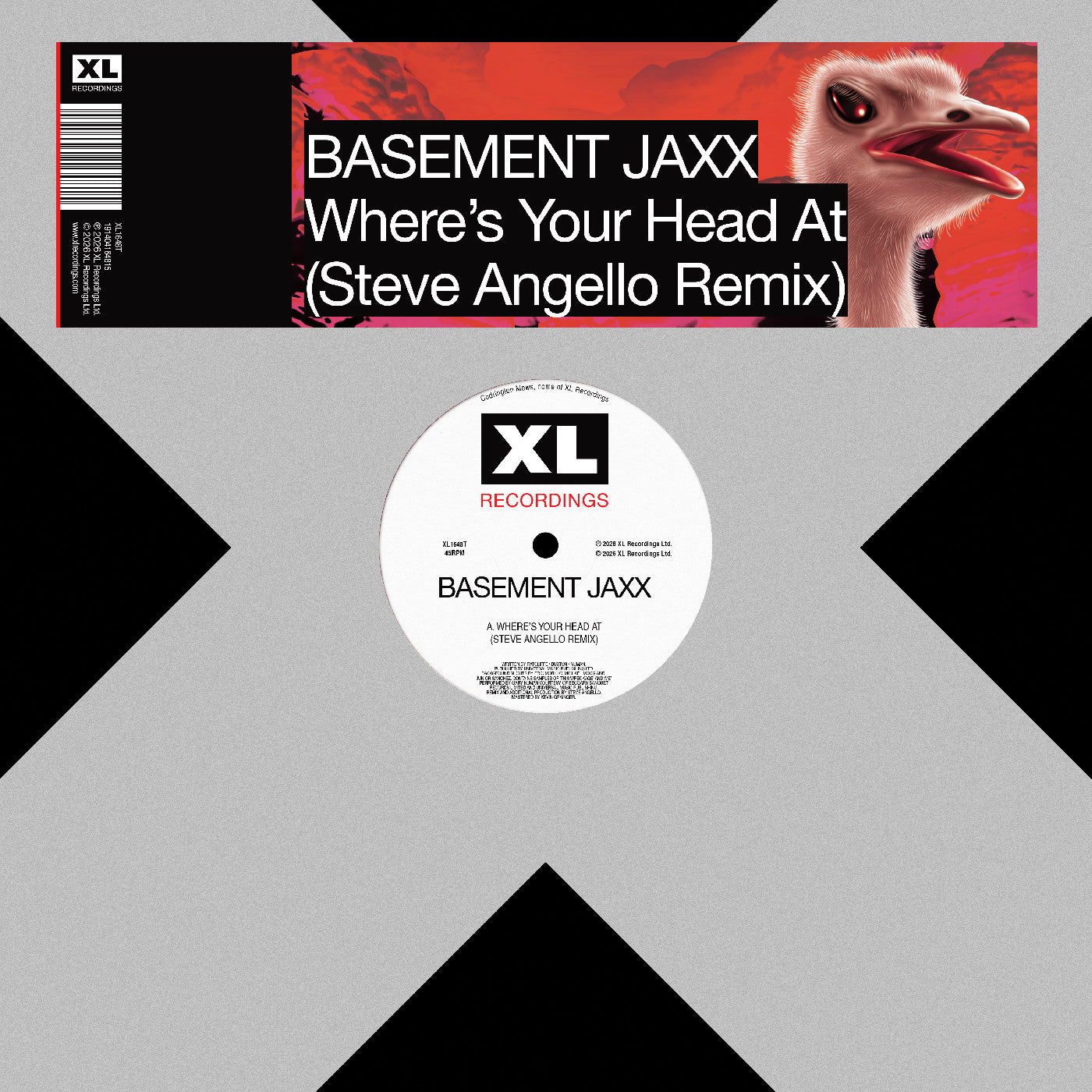Basement Jaxx - Where'S Your Head At (Steve Angello Remix) [Vinyl] Vinyl Record