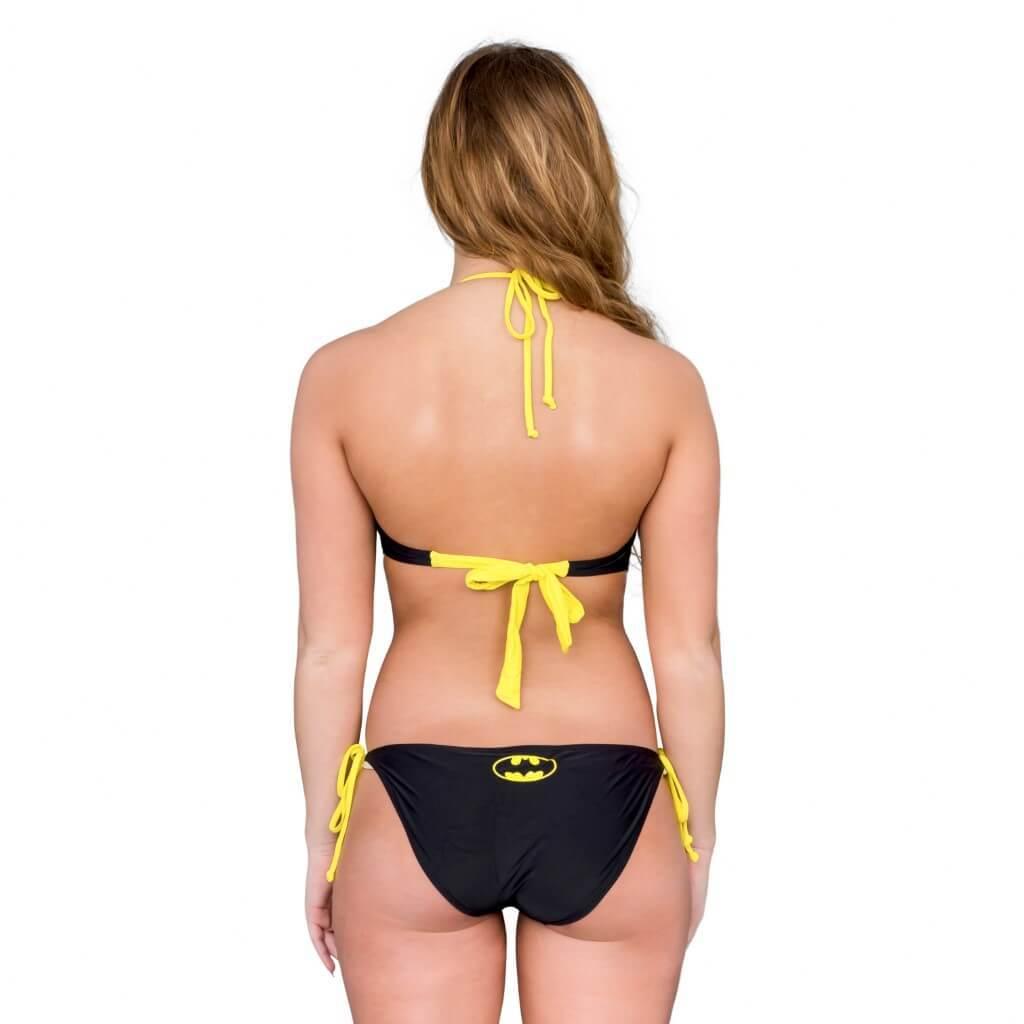 Batman Logo Bandeau Monokini Swimsuit