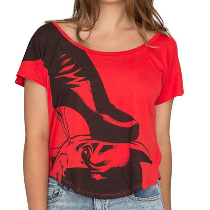 Batman The Dark Knight Heel Dolman T-shirt