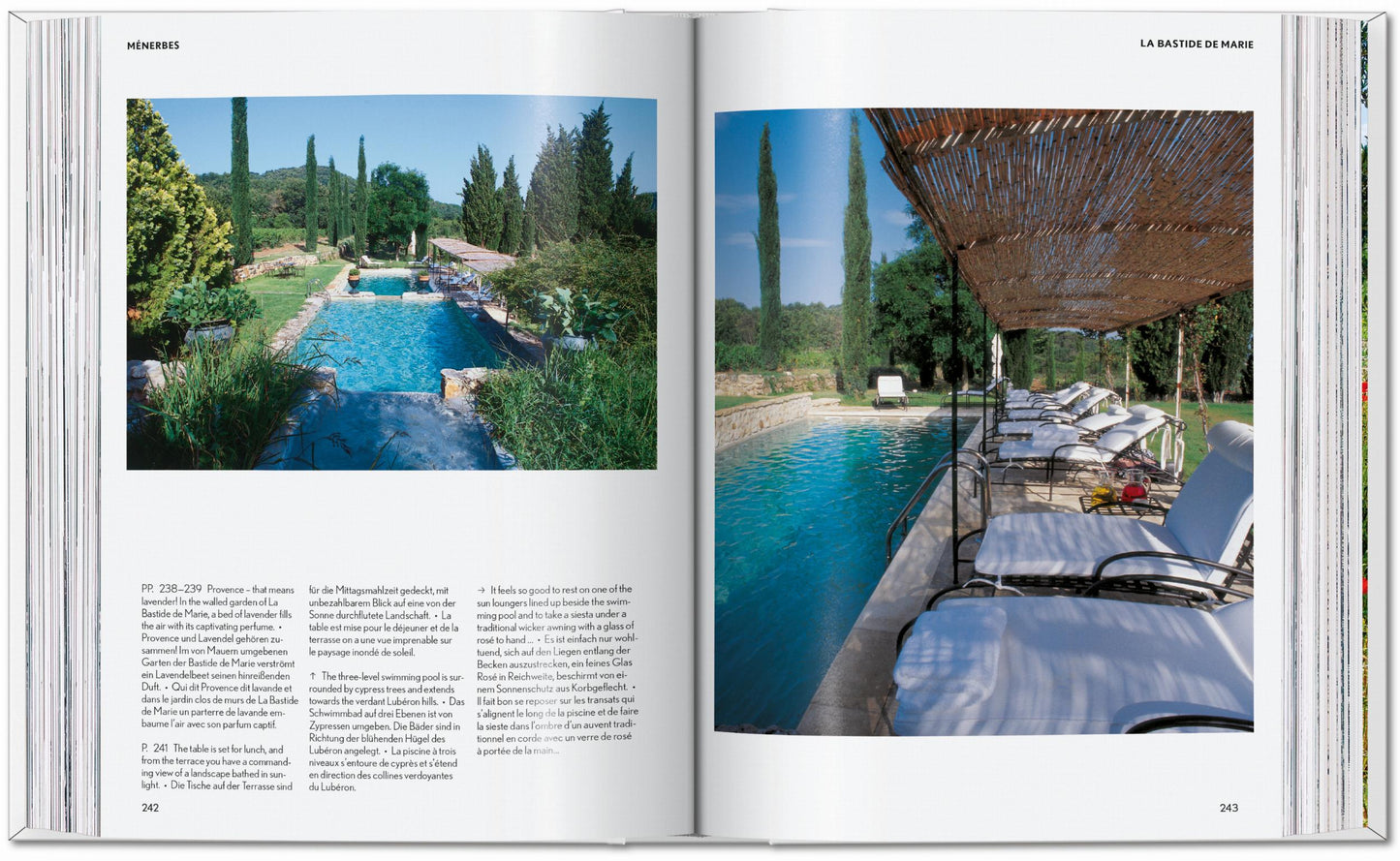 Living in Provence. 45th Ed. (German, French, English) Book