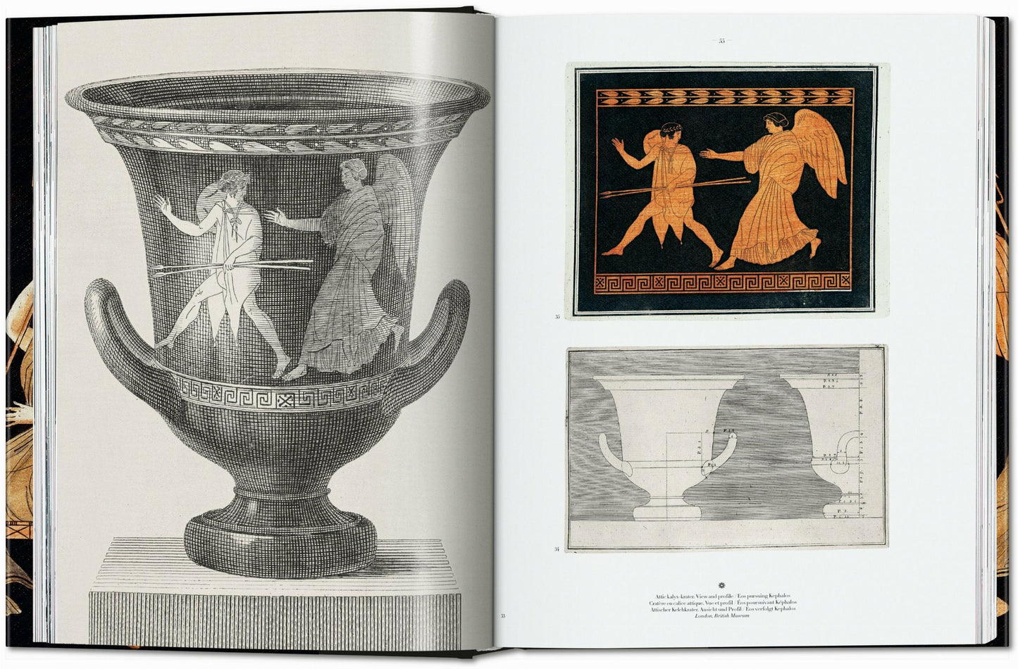 D'Hancarville. The Complete Collection of Antiquities from the Cabinet of Sir William Hamilton (German, French, English) Book