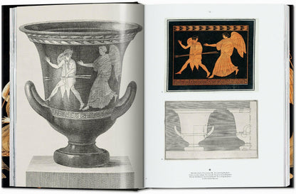 D'Hancarville. The Complete Collection of Antiquities from the Cabinet of Sir William Hamilton (German, French, English) Book