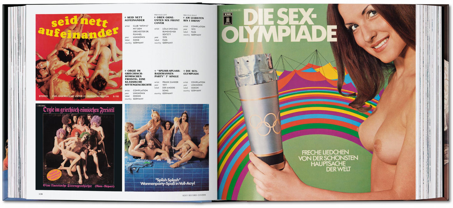 Sexy Record Covers (English) Book