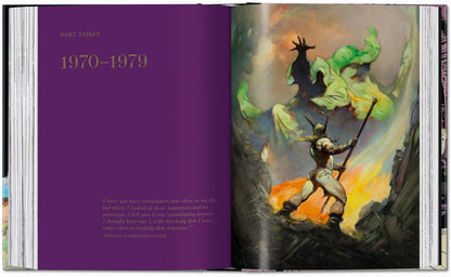 The Fantastic Worlds of Frank Frazetta. 45th Ed. (German, French, English) Book