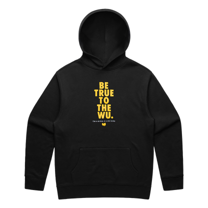 Wu-Tang Clan Officially Licensed Be True Hoodie Black