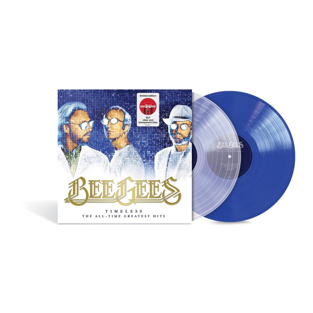 Bee Gees - Timeless: The All-Time Greatest Hits [Clear/Transparent Blue] [2LP] [Vinyl] Vinyl Record