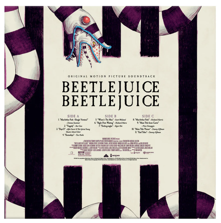 Danny Elfman - Beetlejuice Beetlejuice OST (2LP Beetlejuice Splatter) Vinyl Record