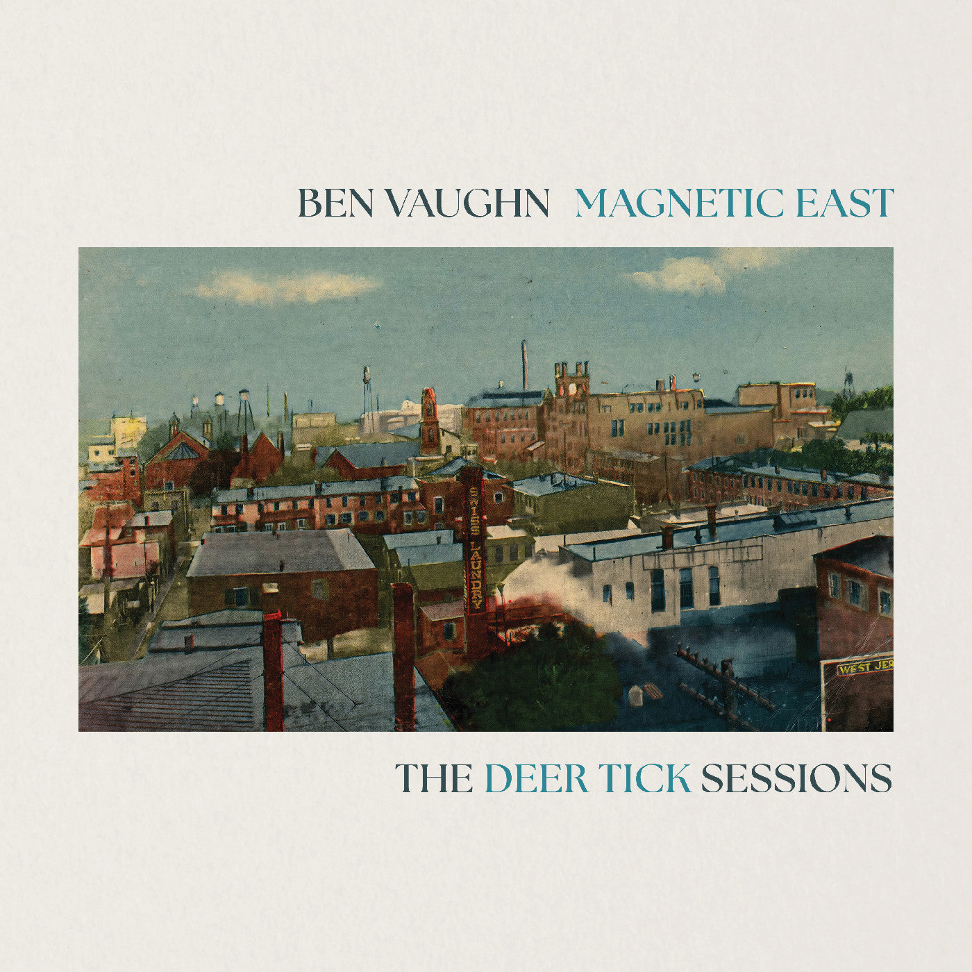 PRE-ORDER Ben Vaughn - Magnetic East: The Deer Tick Sessions [Opaque Turquoise Vinyl] [Vinyl] Vinyl Record