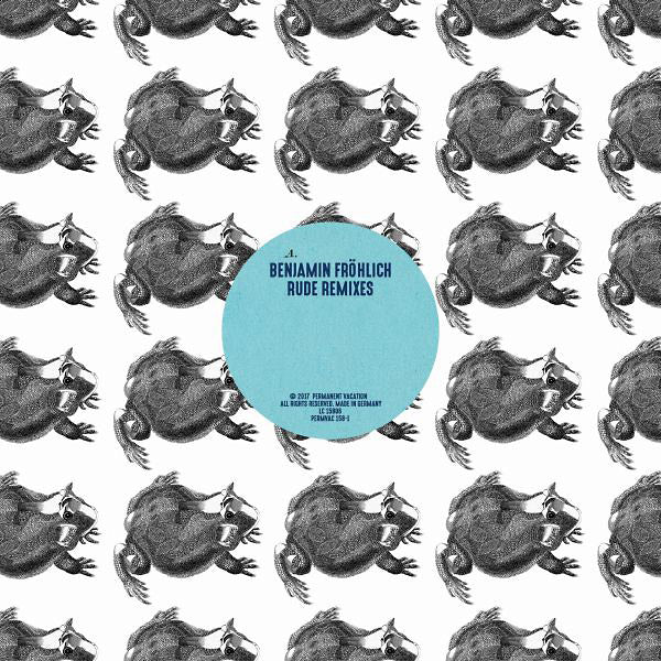 BENJAMIN FROHLICH - Rude Remixes Vinyl Record