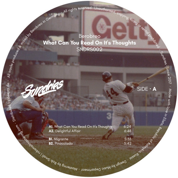 What Can You Read On It´s Thoughts  Vinyl Record