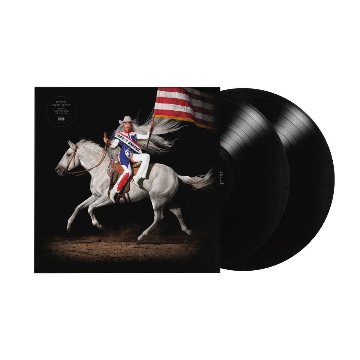 Beyonce - Cowboy Carter Official Vinyl [Explicit Content] (180 Gram Vinyl, Booklet, Poster) (2 Lp's) Vinyl Record