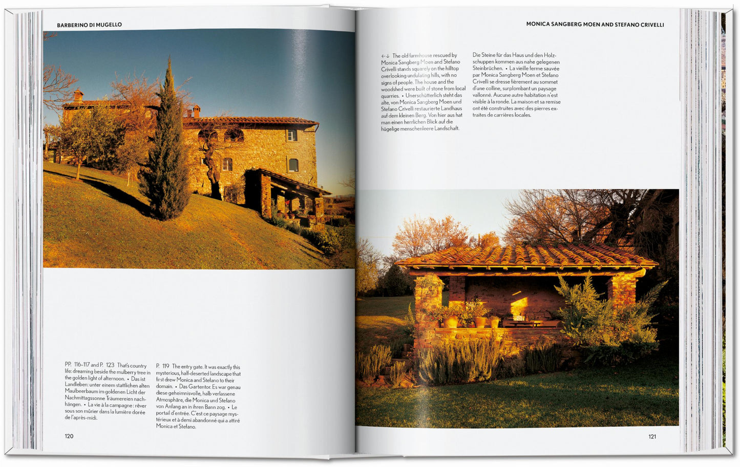Living in Tuscany. 45th Ed. (German, French, English) Book