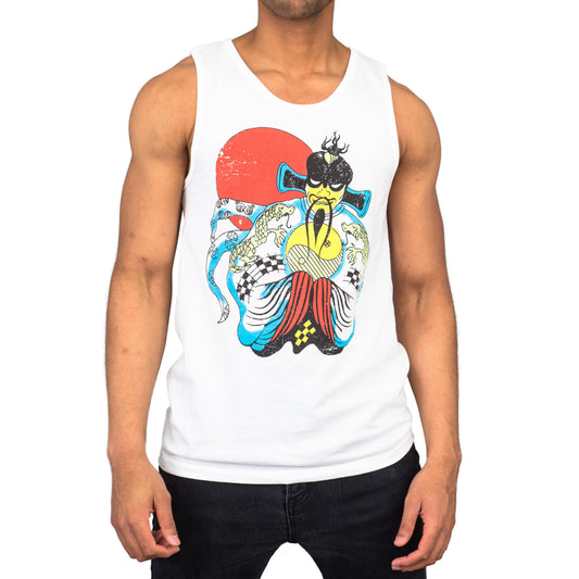 Big Trouble Little China Fu Manchu Tank Top
