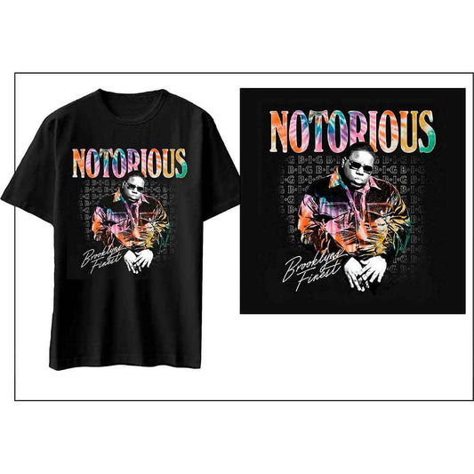The Notorious B.I.G. Brooklyn's Finest T Shirt Black Officially Licensed