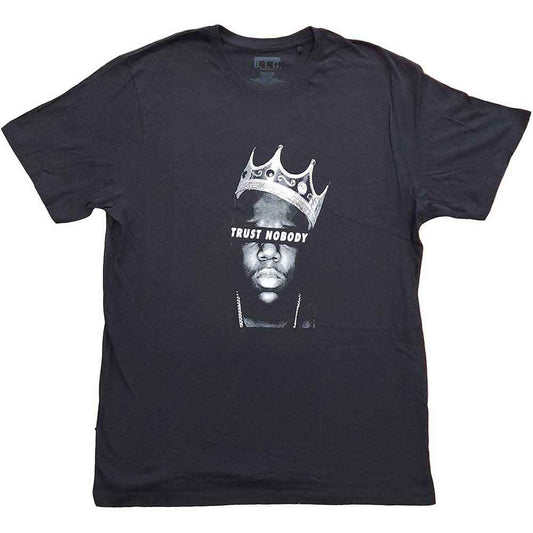 The Notorious BIG Trust Nobody T Shirt Black Officially Licensed