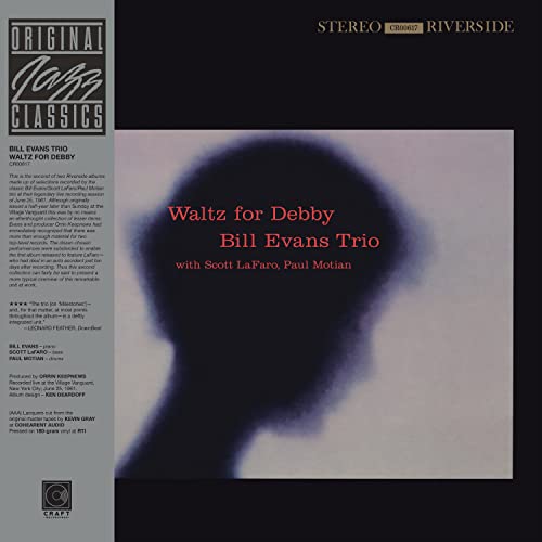 Bill Evans Trio - Waltz For Debby (Original Jazz Classics Series) [LP] [Vinyl] Vinyl Record