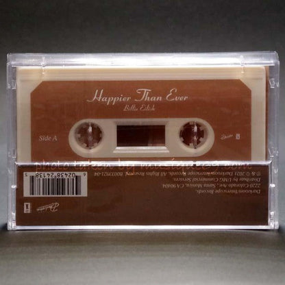 Happier Than Ever (Limited Edition, Spotify Fans First Exclusive Magnolia Shell Edition) Cassette Tape