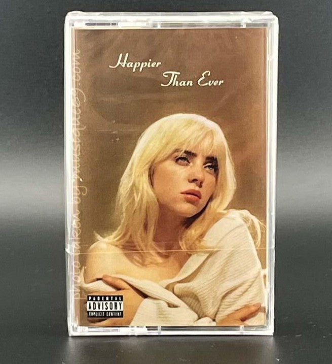 Happier Than Ever (Limited Edition, Spotify Fans First Exclusive Magnolia Shell Edition) Cassette Tape