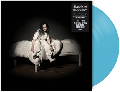 Billie Eilish - When We All Fall Asleep Where Do We Go (Limited Edition, International Pressing, Baby Blue Colored Vinyl) [Import] [Vinyl] Vinyl Record